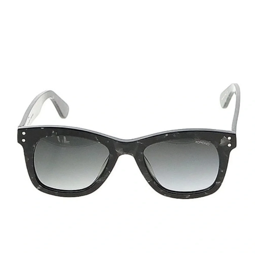 Komono sunglasses NEW Allen Black Marble wayfarer